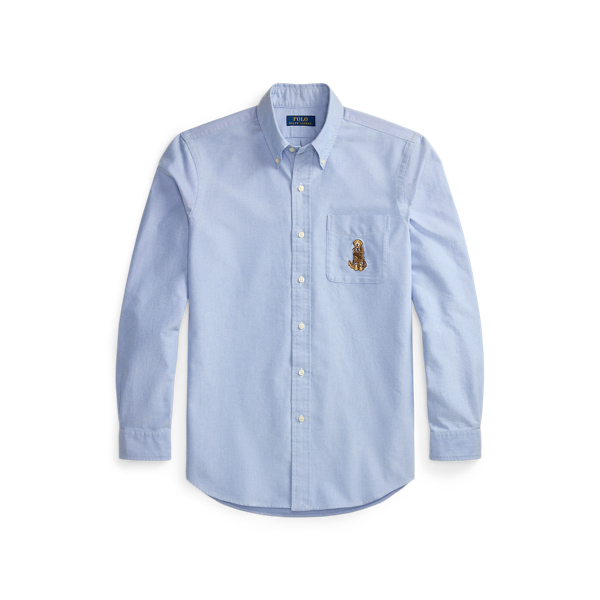 Slim-Fit Stretch Oxford Shirt | Slim Fit Casual Shirts