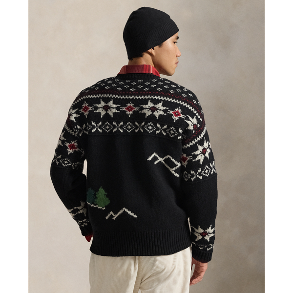 RLX スキー板　非売品　ラルフローレン ウール スキーヤーグラフィック セーター | ラルフ ローレン公式