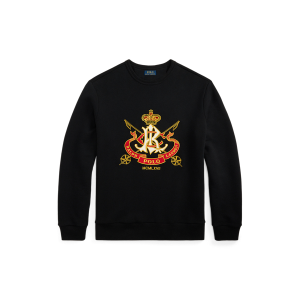 Logo-Embroidered Fleece Sweatshirt