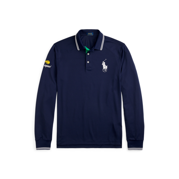 トップス POLO RALPH LAUREN Classic Fit Mesh Graphic Polo Shirt