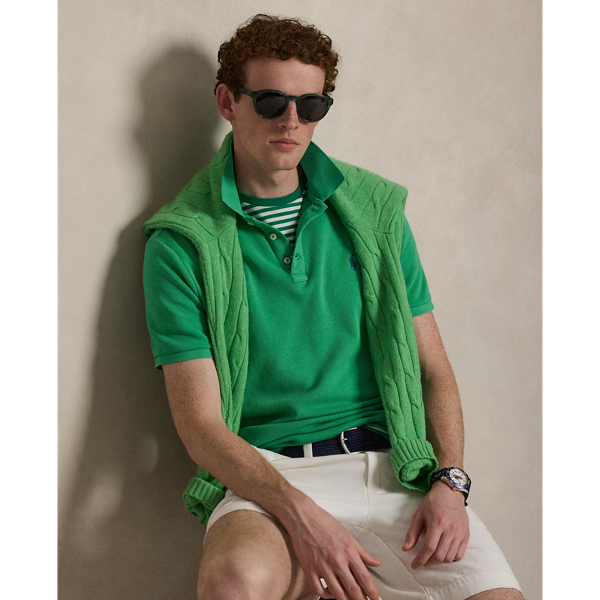 Polo en coton éponge