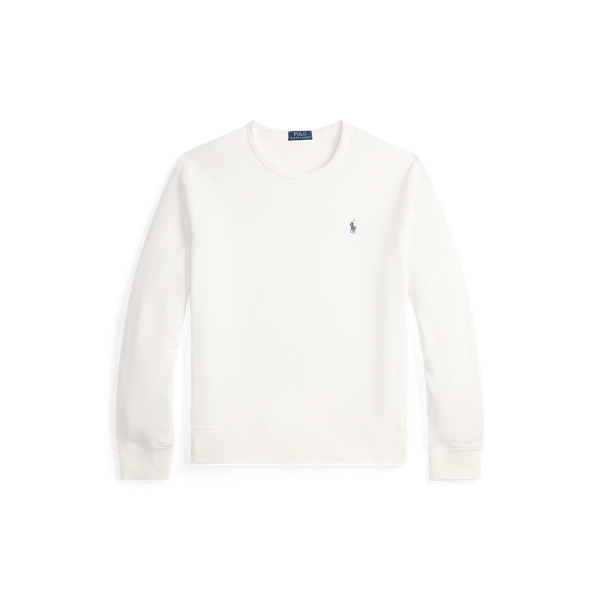 Sweat en molleton de coton &eacute;ponge Polo Ralph Lauren en Blanc 2