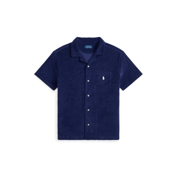 Classic Fit Linen Camp Shirt