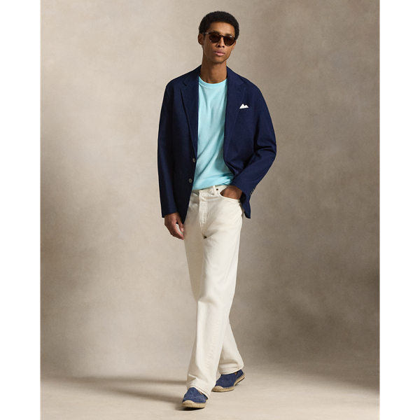 Soft Aqua Classic Fit Terry T-Shirt Polo Ralph Lauren 4