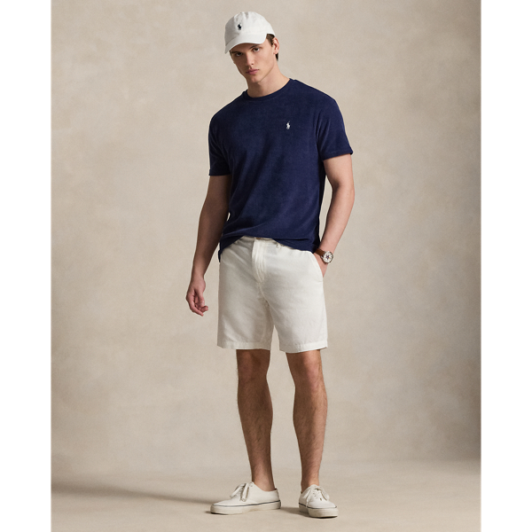 Camiseta de punto de rizo Classic Fit Polo Ralph Lauren en Azul marino Newport 4