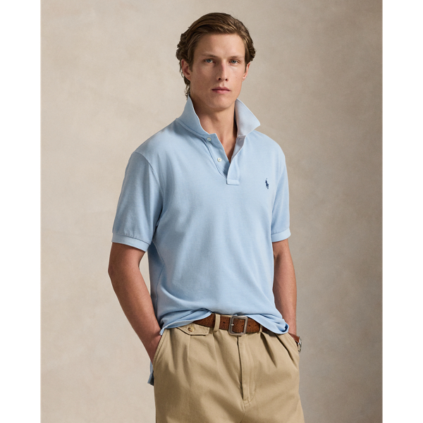 Southport Blue Original Fit Mesh Polo Shirt Polo Ralph Lauren 4