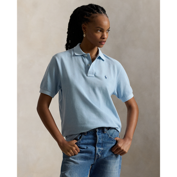 Southport Blue Original Fit Mesh Polo Shirt Polo Ralph Lauren 6