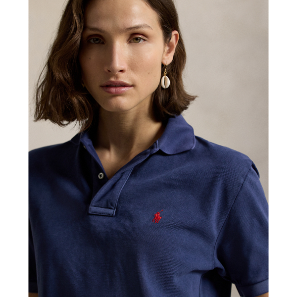 Dark Cobalt Original Fit Mesh Polo Shirt Polo Ralph Lauren 9