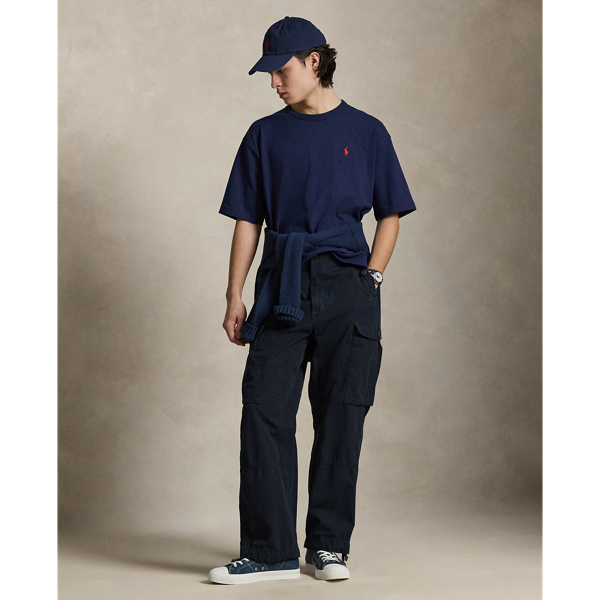 Relaxed Fit Jersey Crewneck T-Shirt