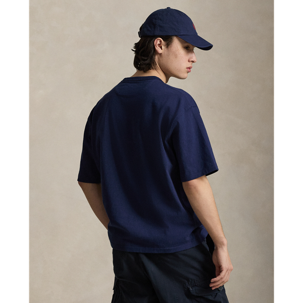 Relaxed Fit Jersey Crewneck T-Shirt