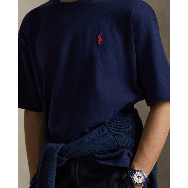 Relaxed Fit Jersey Crewneck T-Shirt
