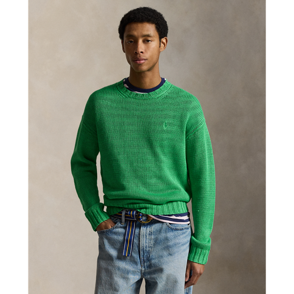 Stem Garment-Dyed Linen Jumper Polo Ralph Lauren 1