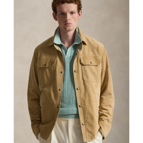 Pale Blue Linen Open Collar Jumper Polo Ralph Lauren 7