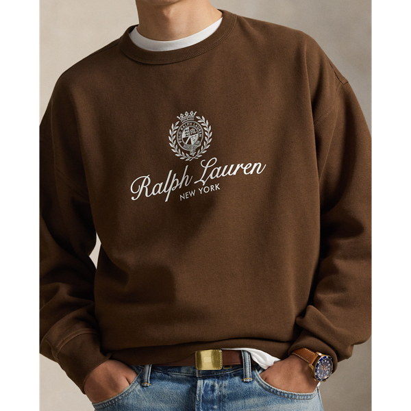 Relaxed Fit Fleece Graphic Sweatshirt