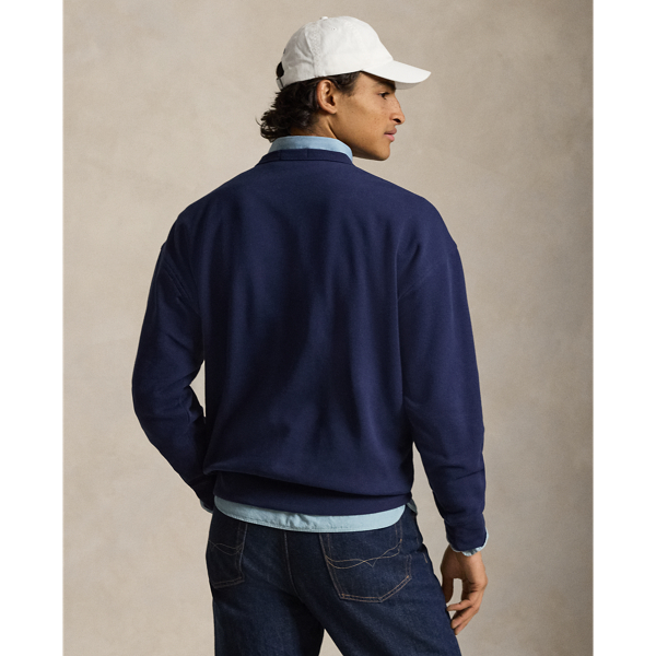 Sweat Relaxed Fit en molleton graphique Polo Ralph Lauren en Marine Newport 5