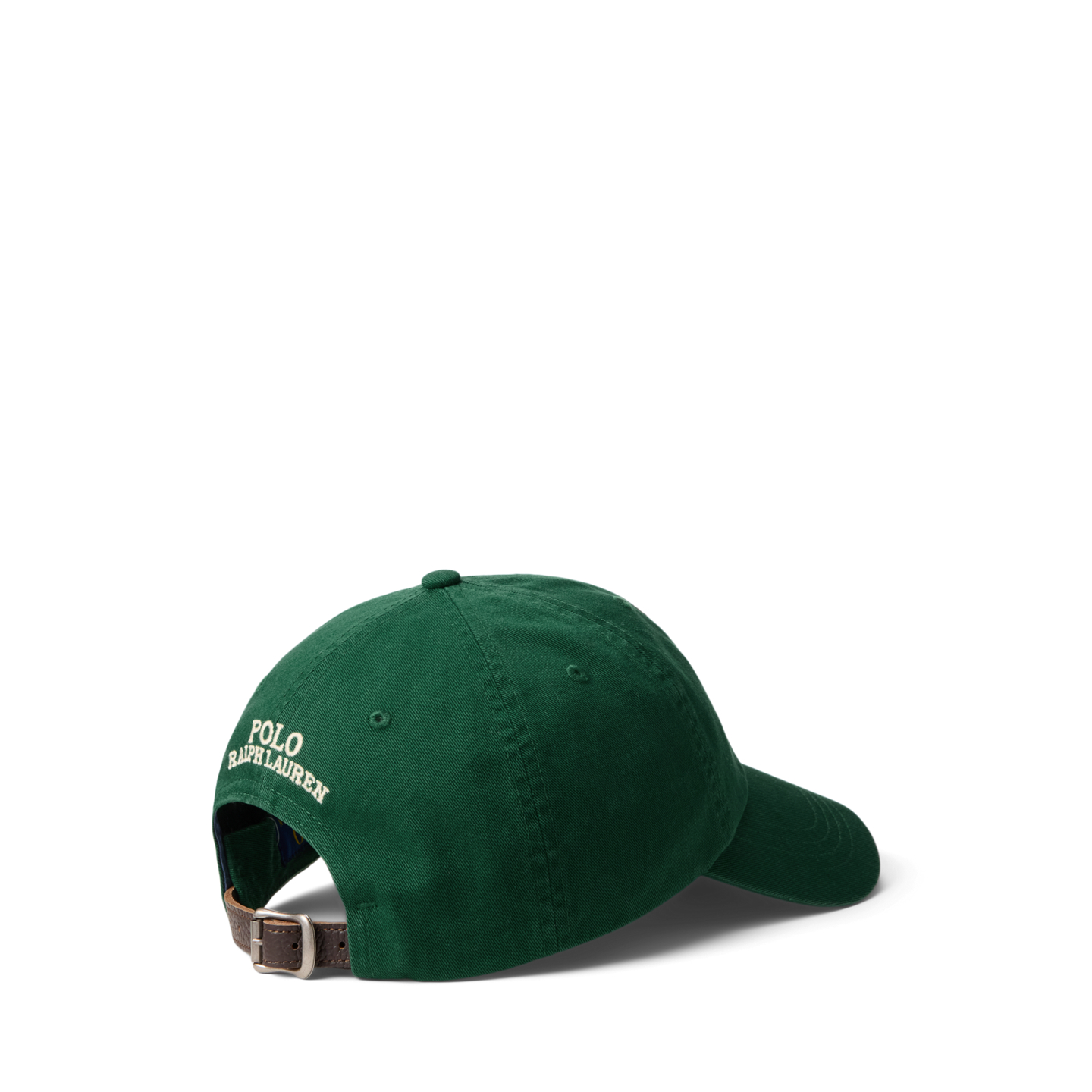 Детская кепка Ralph Lauren Polo Bear Twill Ball, цвет: Тёмно-зелёный — фото 1
