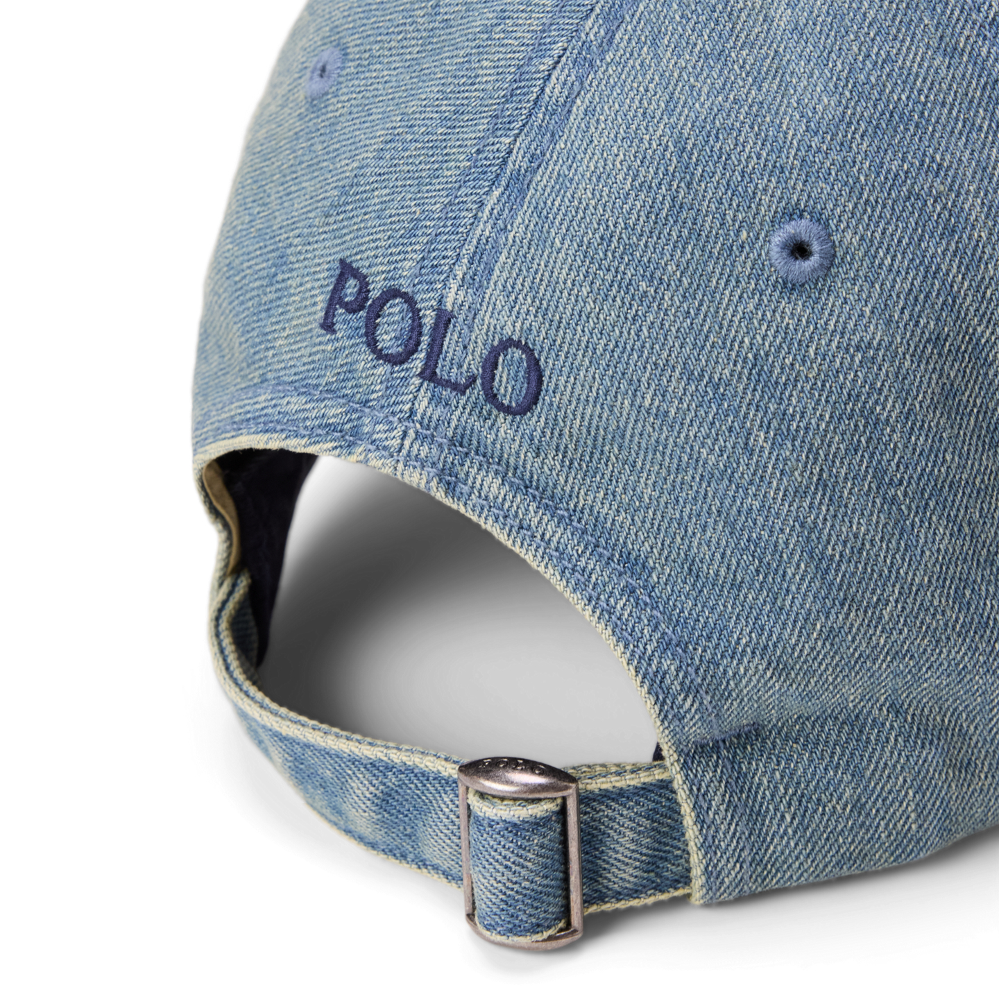 Мужская кепка Ralph Lauren Indigo Denim Ball, цвет: Светлая варка джинсовый — фото 2
