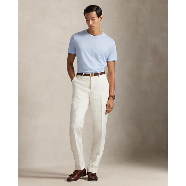 Florgarn-T-Shirt im Standard-Fit Polo Ralph Lauren in B&uuml;roblau 4