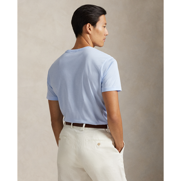 Florgarn-T-Shirt im Standard-Fit Polo Ralph Lauren in B&uuml;roblau 5