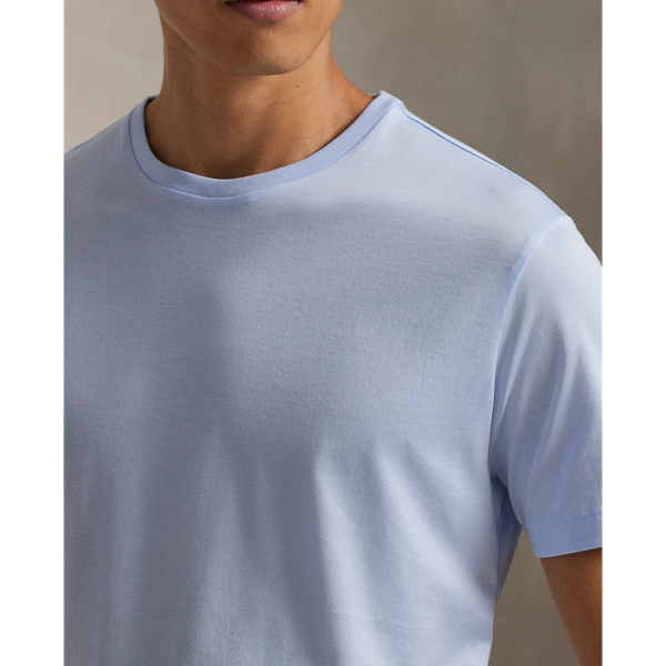 Florgarn-T-Shirt im Standard-Fit Polo Ralph Lauren in B&uuml;roblau 6