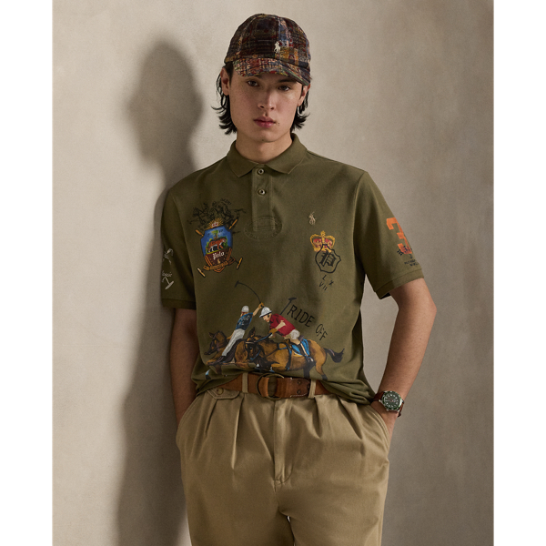 ポロシャツ/ビッグポニー/定番/スモールポニー/メッシュ/ウェア/メンズ