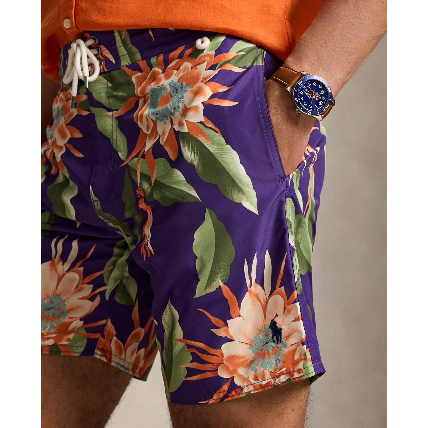 Плавки Island для мужчин — Ralph Lauren, цвет: С принтом — фото 3