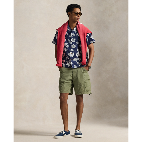 Classic-Fit&nbsp;Freizeit-Kurzarmhemd Polo Ralph Lauren in Jaguar/Tropenmuster 3