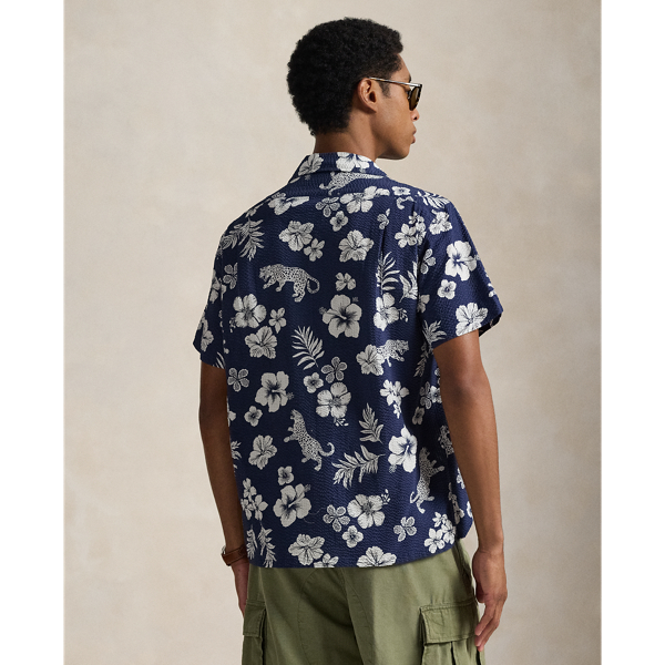 Classic-Fit&nbsp;Freizeit-Kurzarmhemd Polo Ralph Lauren in Jaguar/Tropenmuster 4