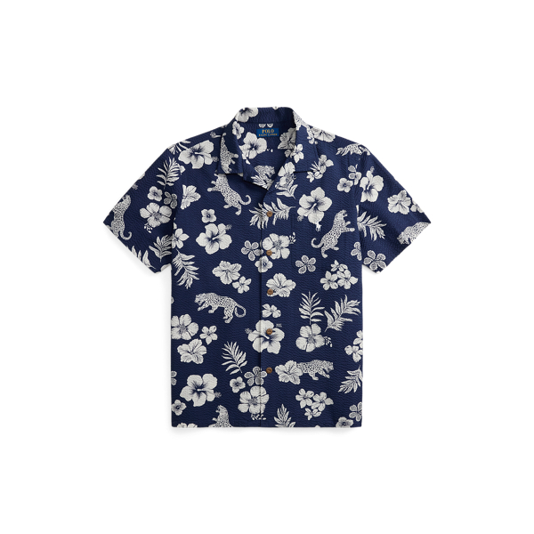 Classic-Fit&nbsp;Freizeit-Kurzarmhemd Polo Ralph Lauren in Jaguar/Tropenmuster 2