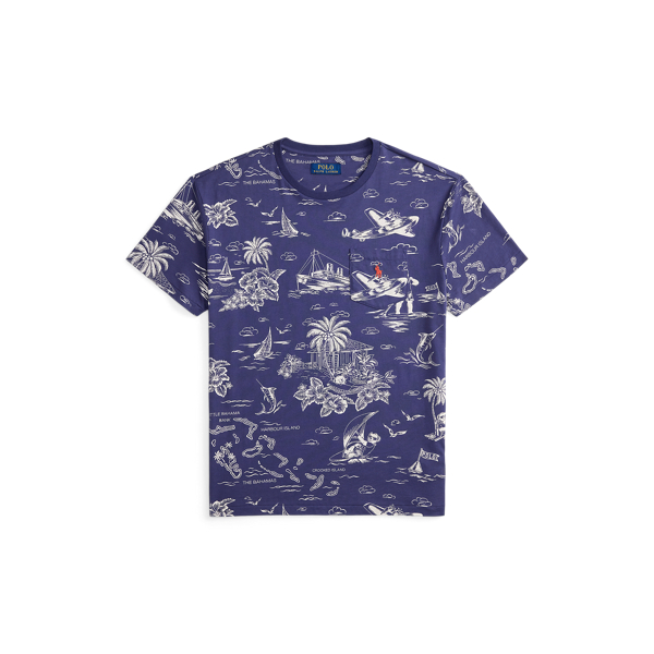 Classic Fit Polo Sport Graphic Shirt