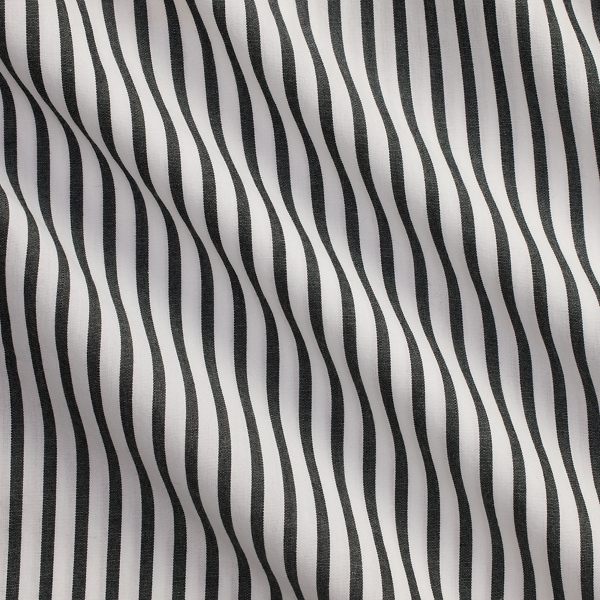 White Polo Black Classic Fit Striped Broadcloth Shirt Polo Ralph Lauren 7