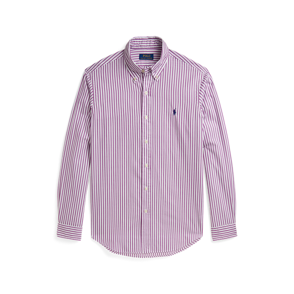 クラシック フィット ストライプド ブロードクロス シャツ | ラルフ