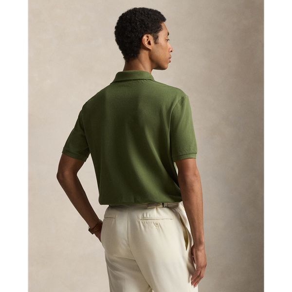 Polo en piqu&eacute; classique triple poney Polo Ralph Lauren en Olive Supply 5