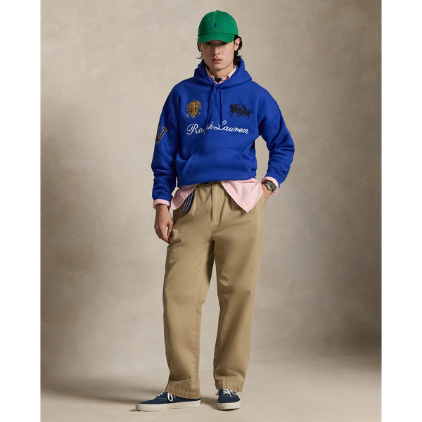 Hoodie i sweatshirtkvalitet ledig passf. Polo Ralph Lauren i New Sapphire 4