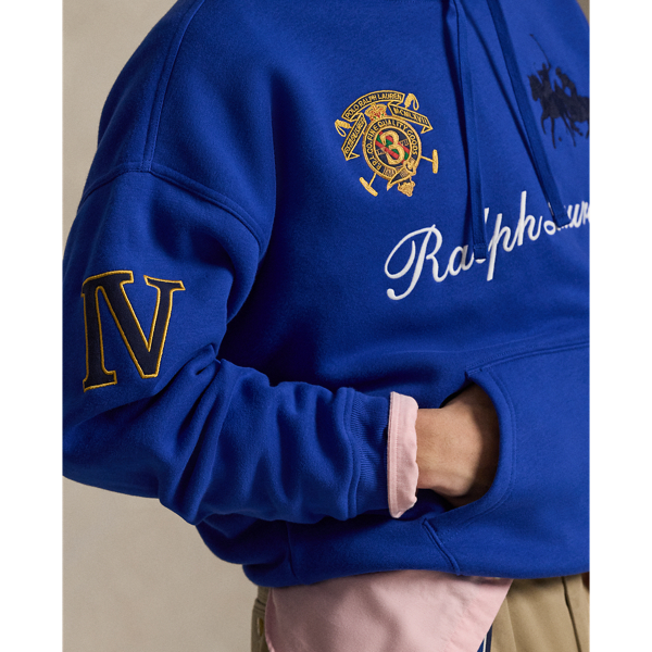 Hoodie i sweatshirtkvalitet ledig passf. Polo Ralph Lauren i New Sapphire 6