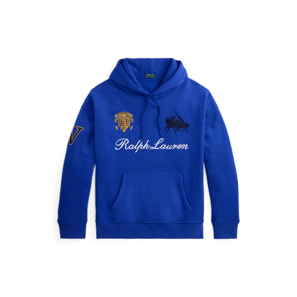 Hoodie i sweatshirtkvalitet ledig passf. Polo Ralph Lauren i New Sapphire 2