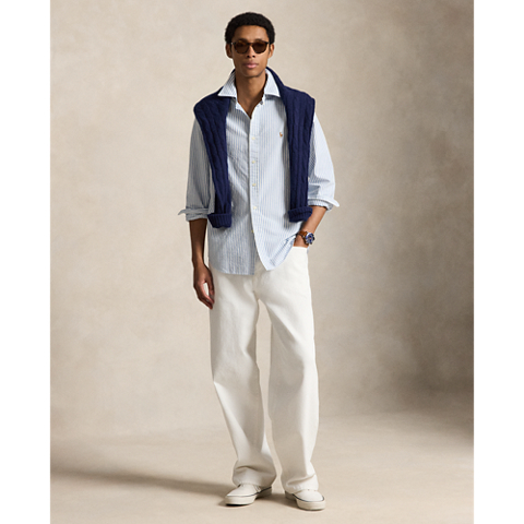 Ralph Lauren Classic Fit Seersucker Oxford Shirt