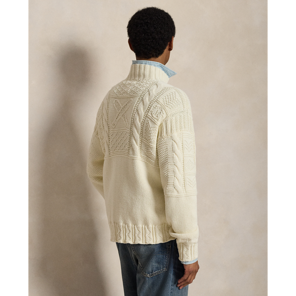 Pullover Polo Ralph Lauren Yankees Polo Ralph Lauren in Antikcreme 5