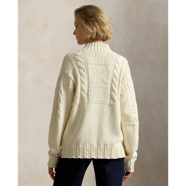 Pullover Polo Ralph Lauren Yankees Polo Ralph Lauren in Antikcreme 7