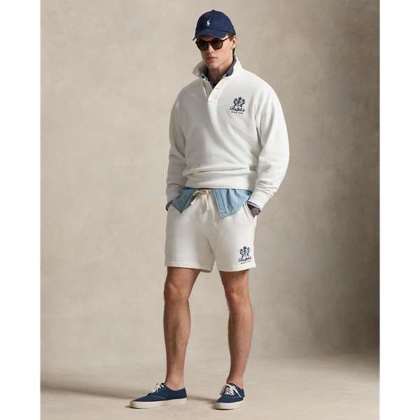 6-Inch Relaxed Fit Fleece Graphic Short