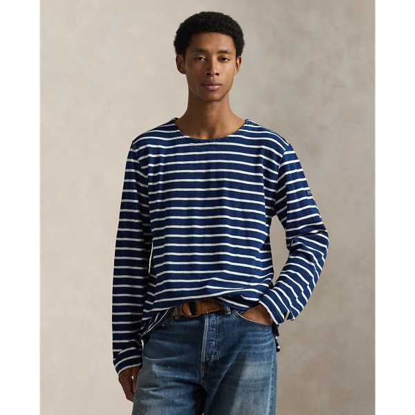 Classic Fit Striped Jersey T-Shirt