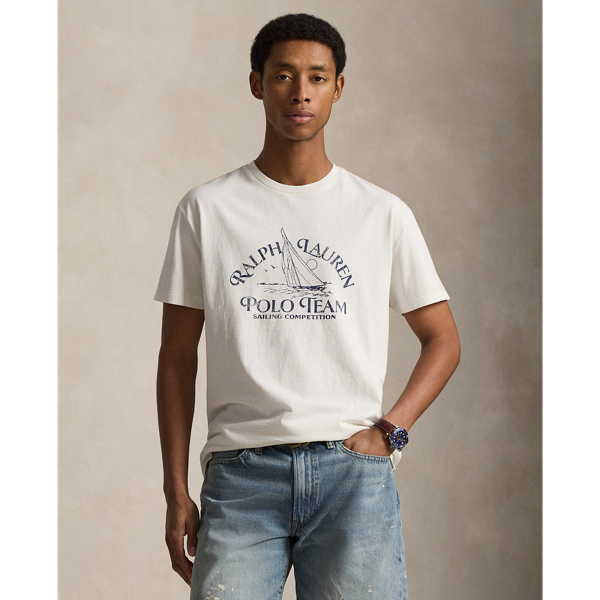 Classic Fit Jersey Graphic T-Shirt