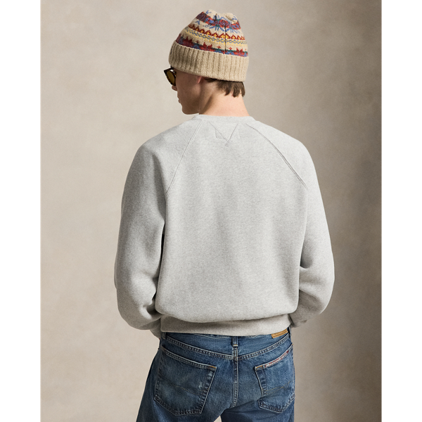 Loft Heather Vintage Fit Fleece Sweatshirt Polo Ralph Lauren 4