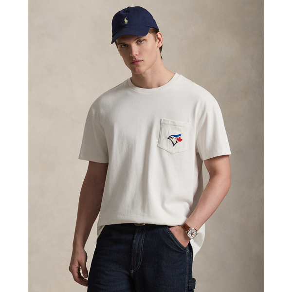 Deckwash White Polo Ralph Lauren Blue Jays T-Shirt Polo Ralph Lauren 4