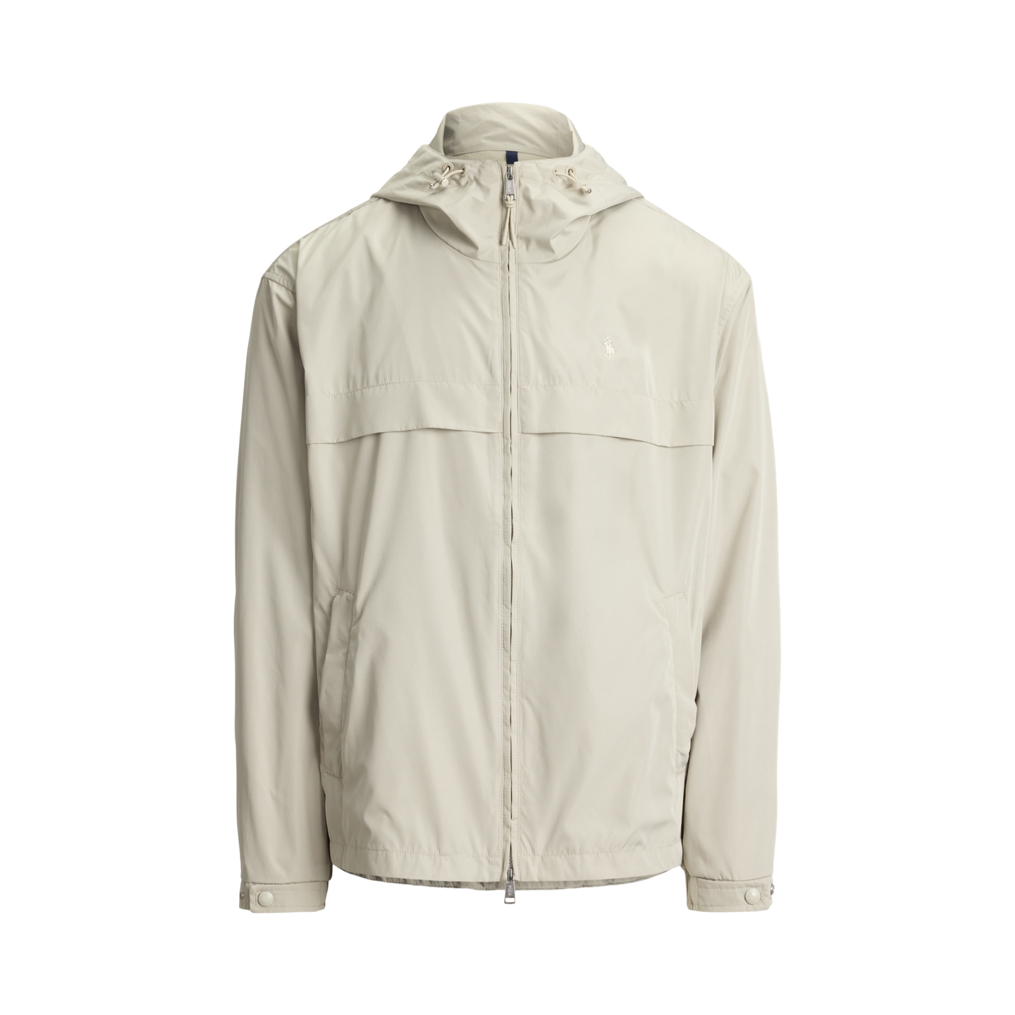 Мужская куртка Ralph Lauren The Glenmoor Hooded, цвет: Серо-бежевый — фото 6