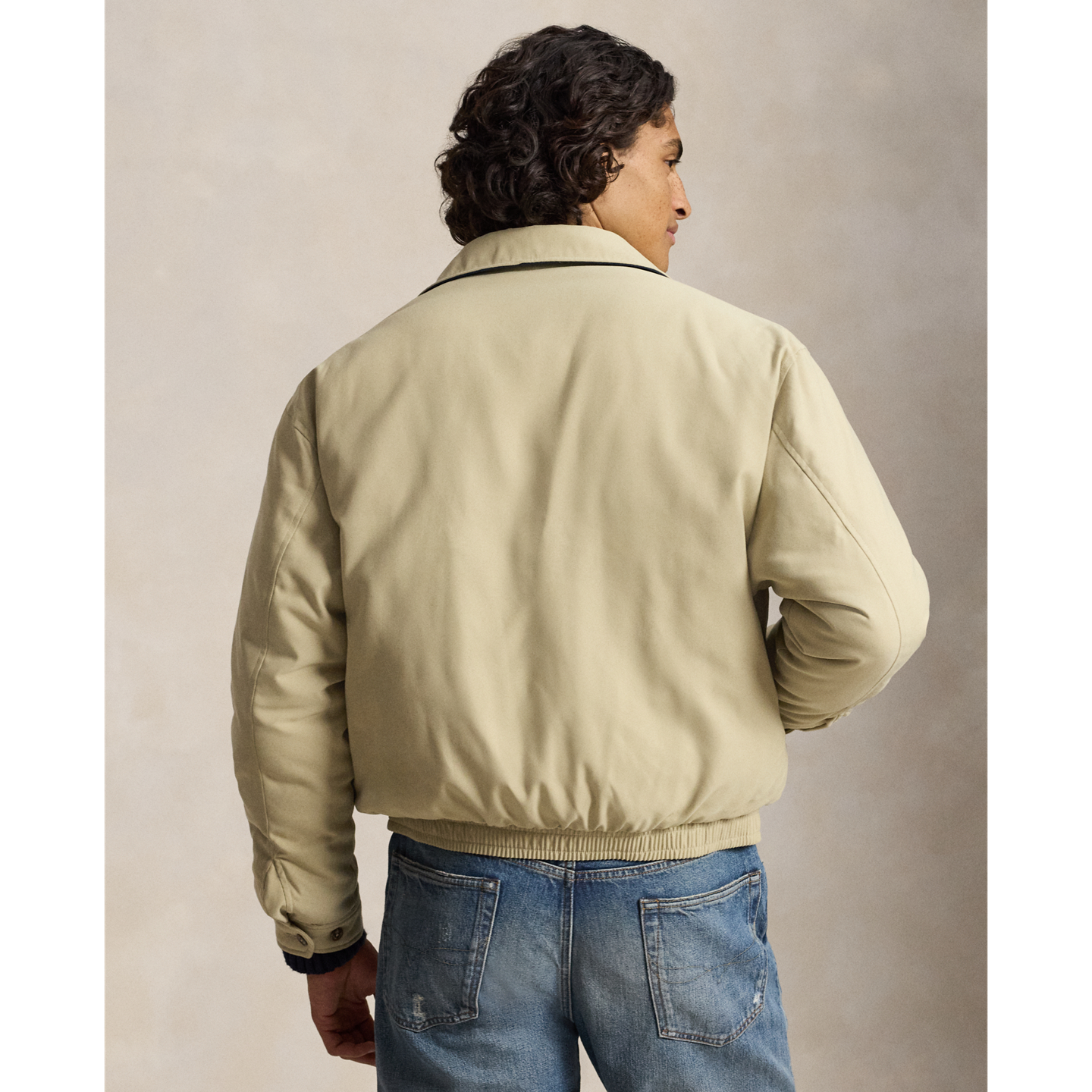 Мужская куртка Ralph Lauren Down Jacket, цвет: Хаки — фото 2