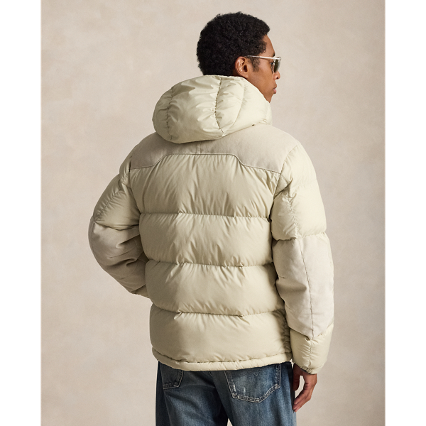 Basic Sand The Gorham Hybrid Down Jacket Polo Ralph Lauren 5