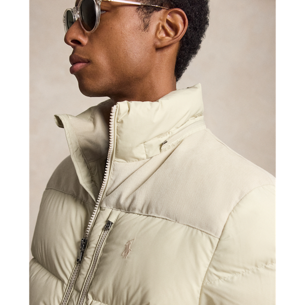 Basic Sand The Gorham Hybrid Down Jacket Polo Ralph Lauren 7