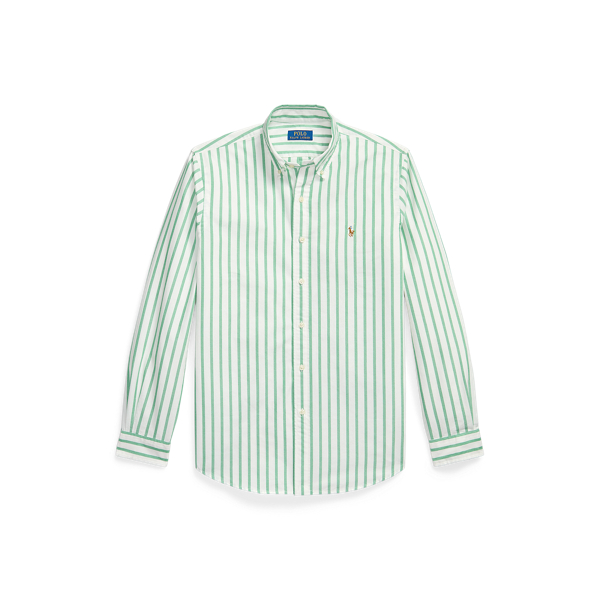 Custom Fit Striped Oxford Shirt