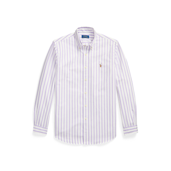 Custom Fit Striped Oxford Shirt